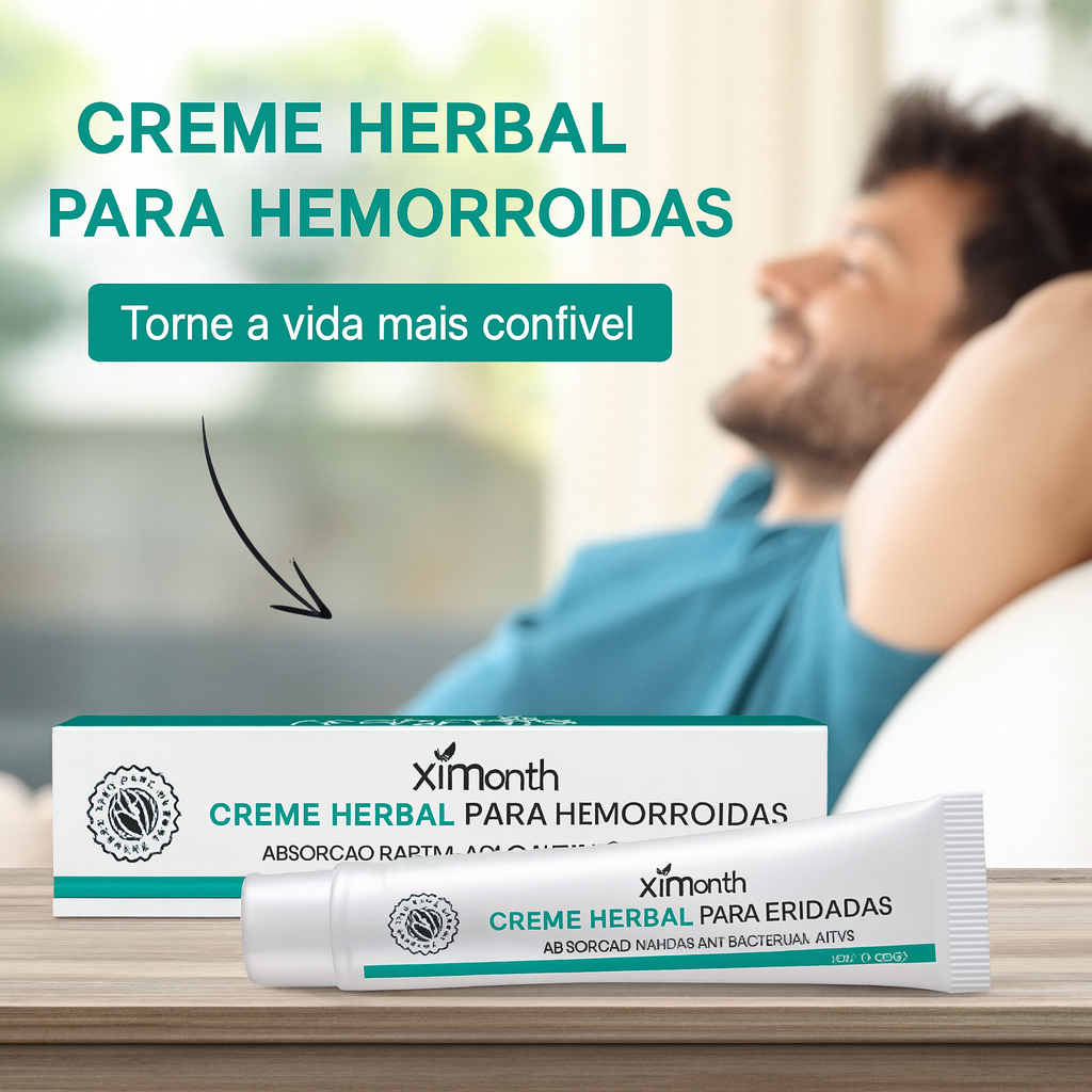 Creme para hemorroidas - EM PROMOÇÃO!
