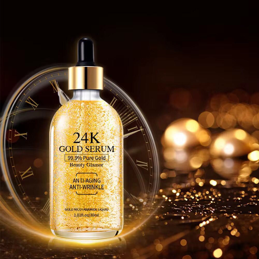Sérum Anti-envelhecimento com flocos de Ouro