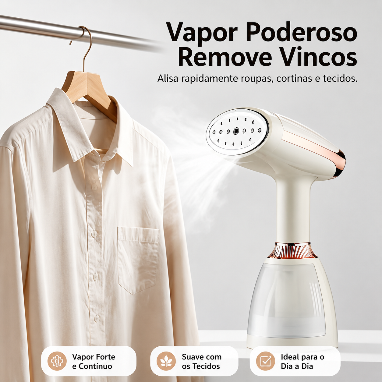Ironix™ Ferro a Vapor Portátil