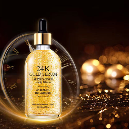 Sérum Anti-envelhecimento com flocos de Ouro