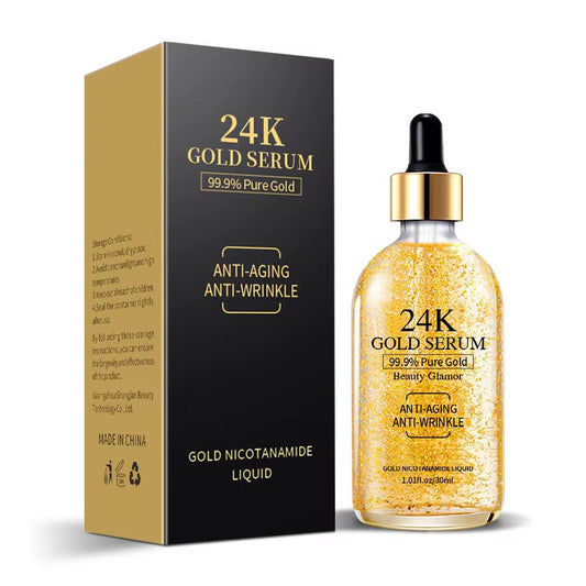 Sérum Anti-envelhecimento com flocos de Ouro