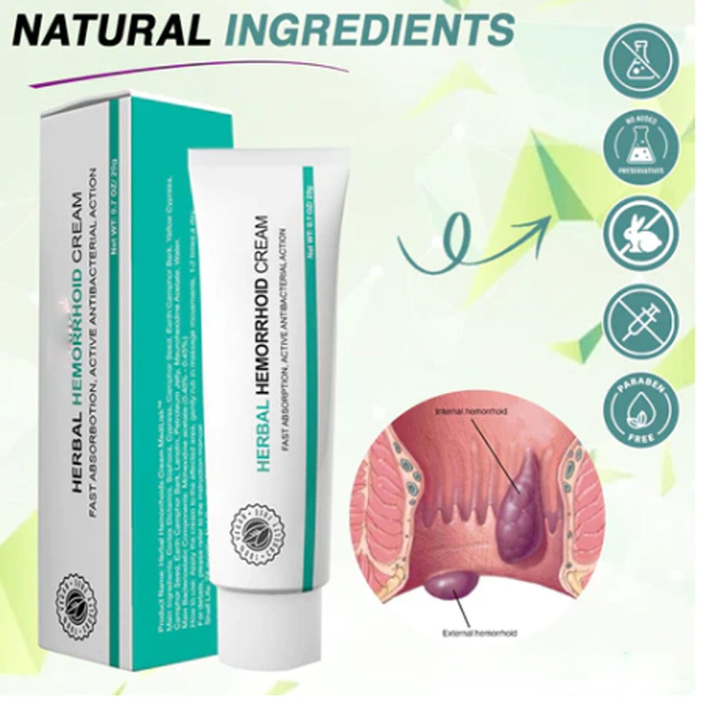 HemoRelief™-Creme para hemorroidas