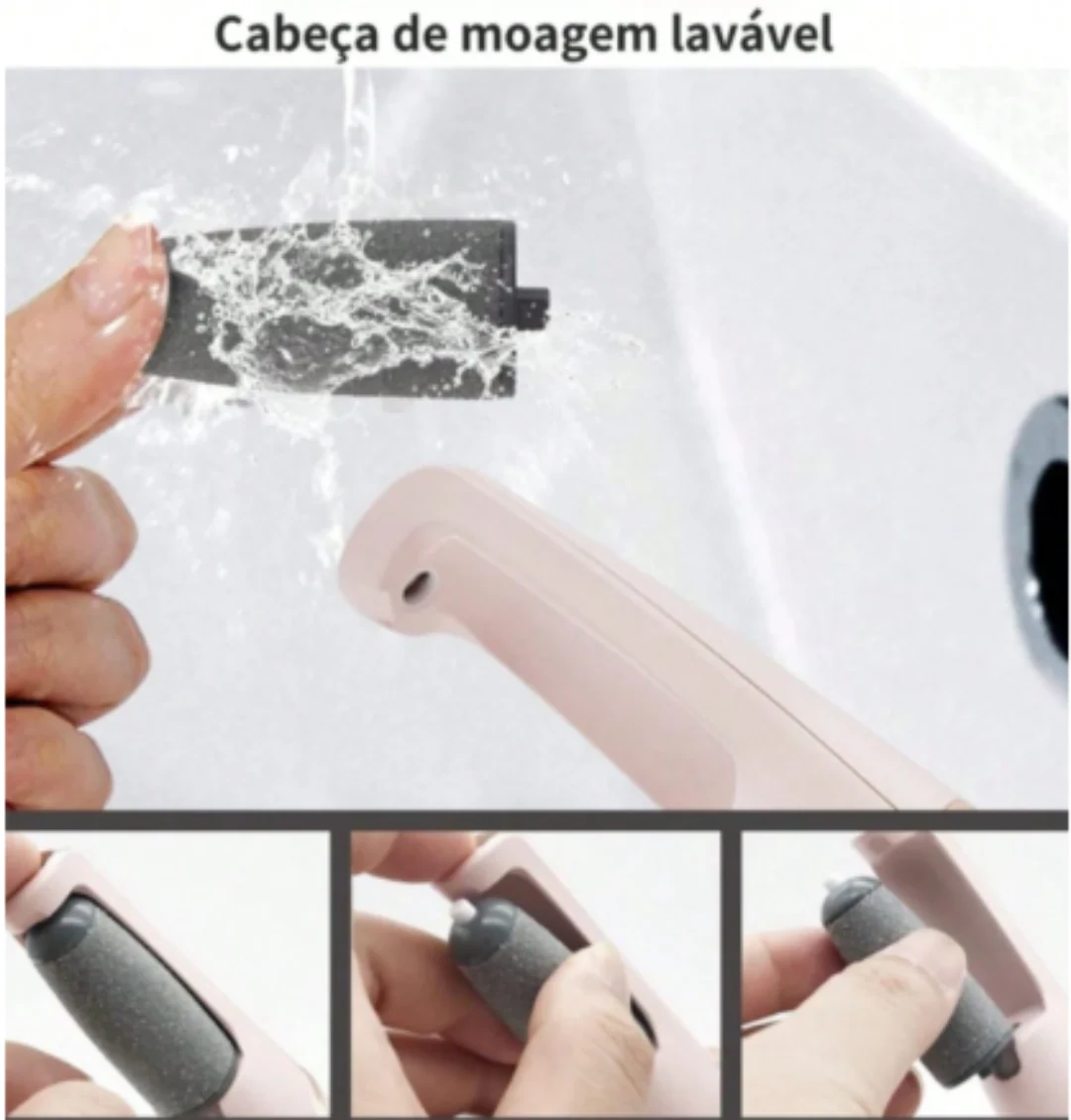 FootCure Pro™-Lixadeira elétrica para calos