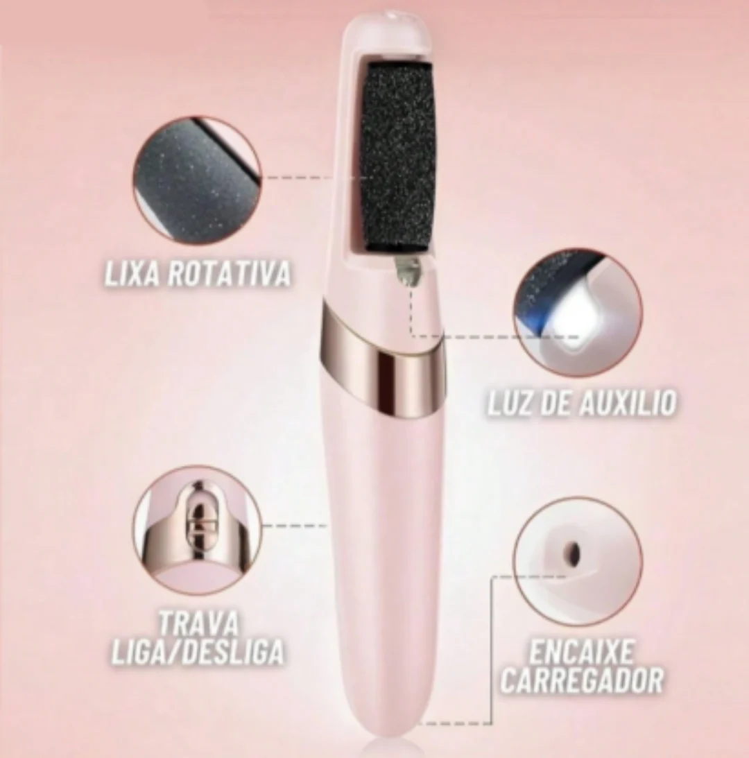 FootCure Pro™-Lixadeira elétrica para calos